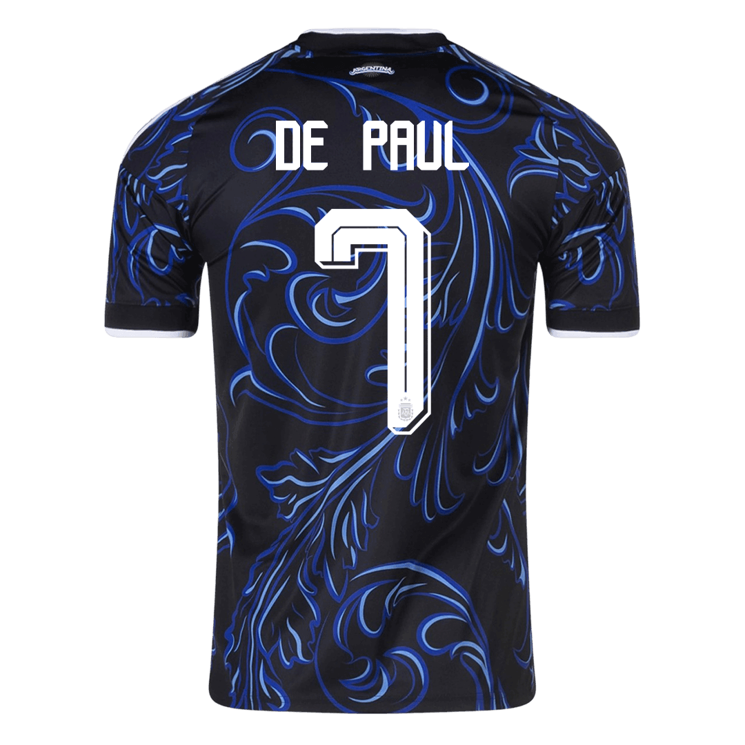Argentina venkovní fotbalový dres MS 2026 DE PAUL #7
