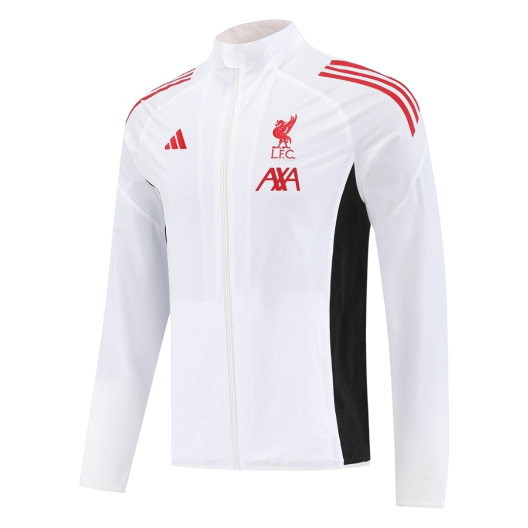 Liverpool větrovka 2025/26 bílá