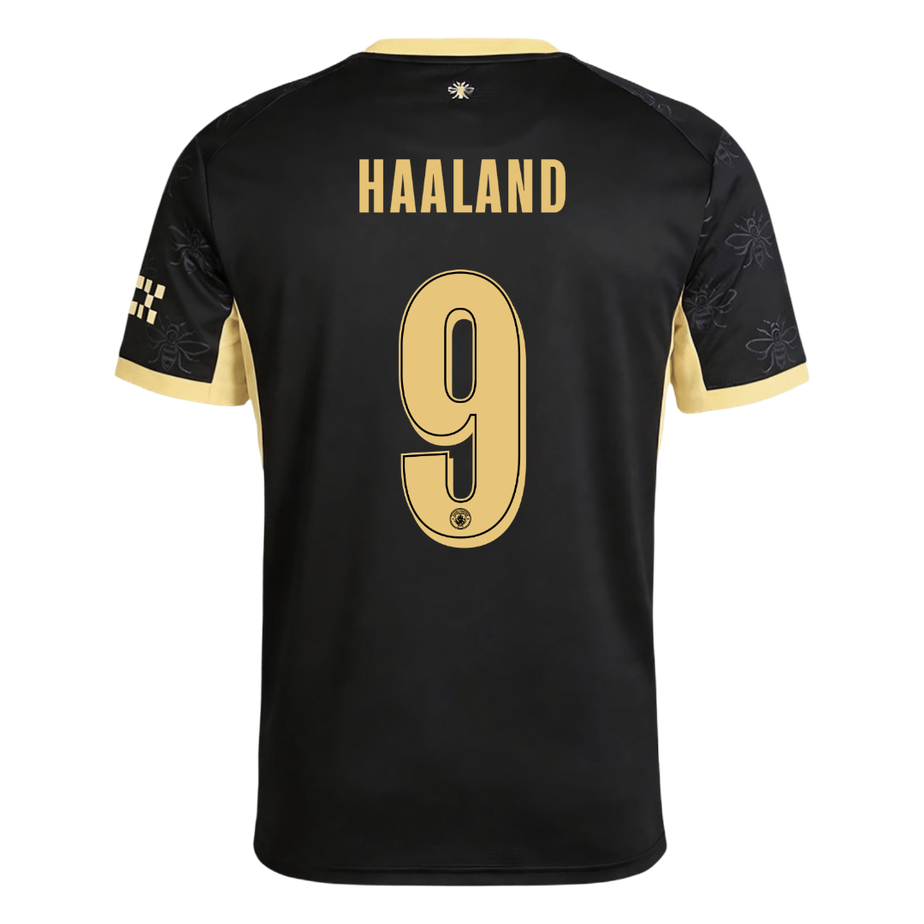 Manchester City venkovní fotbalový dres 2026/27 HAALAND #9 UCL