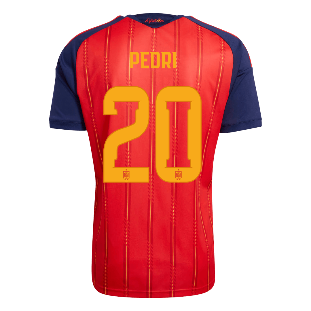 Španělsko domácí fotbalový dres MS 2026 PEDRI #20