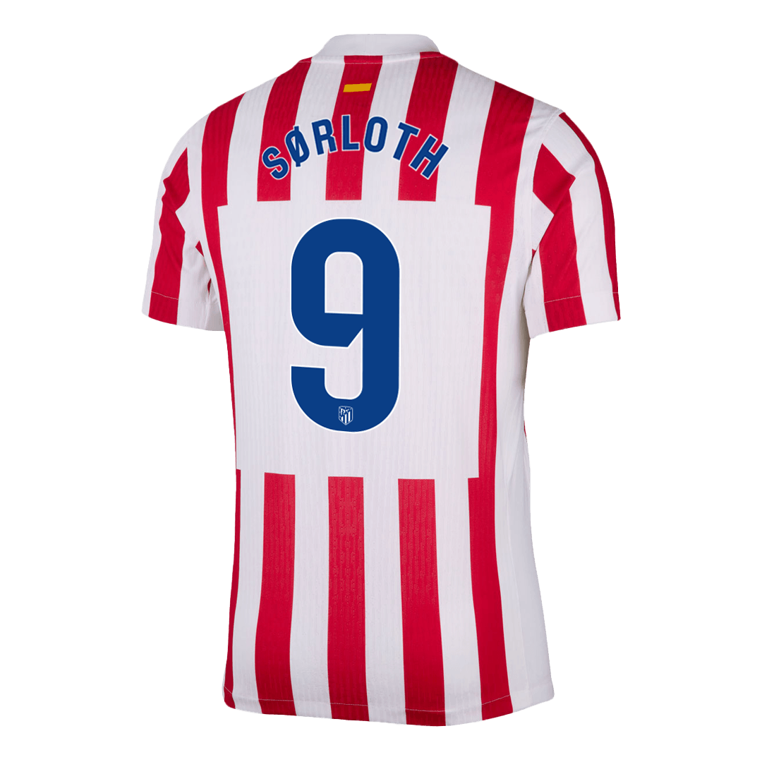 Atletico Madrid domácí dres 2025/26 hráčská verze SØRLOTH #9
