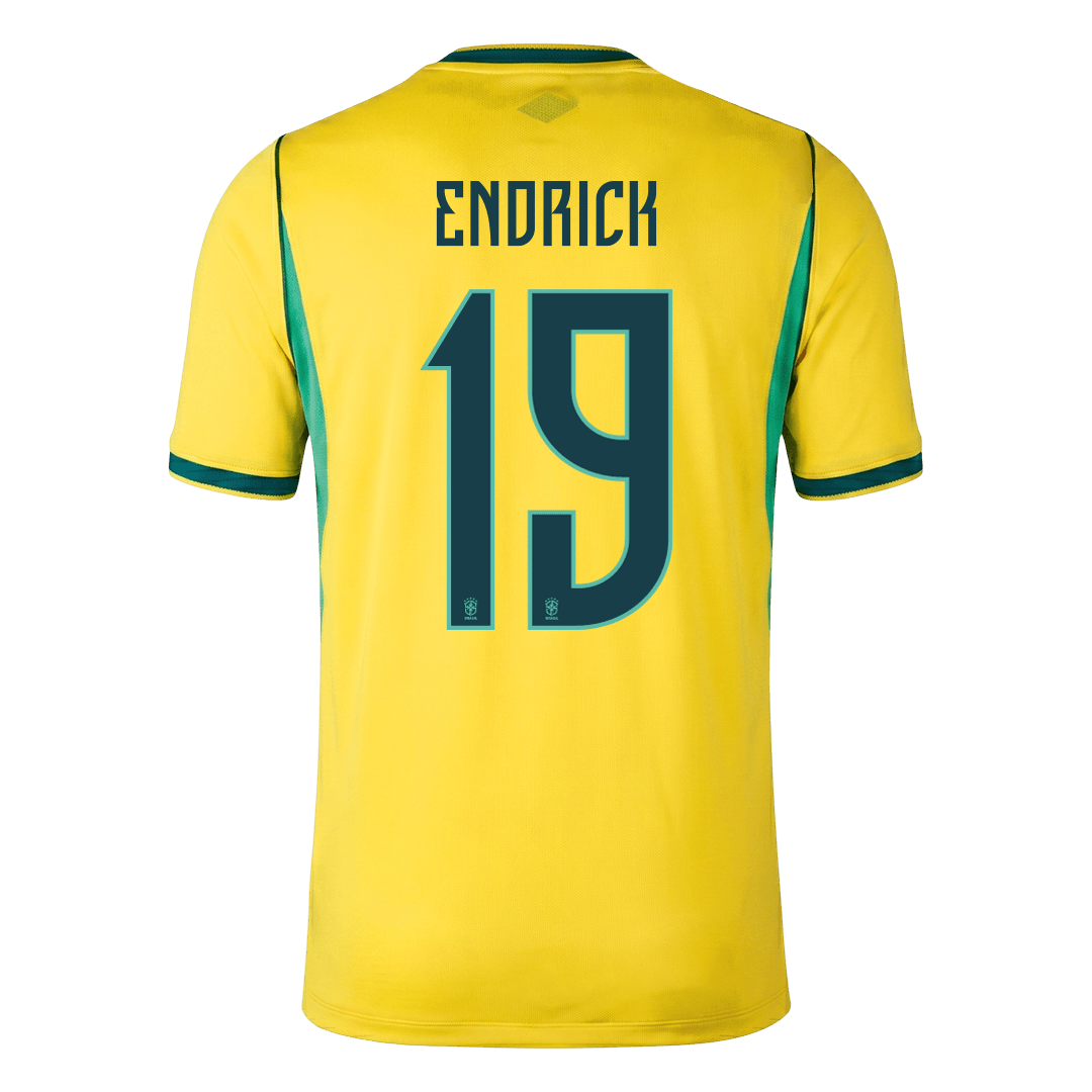 Brazílie domácí fotbalový dres MS 2026 ENDRICK #19