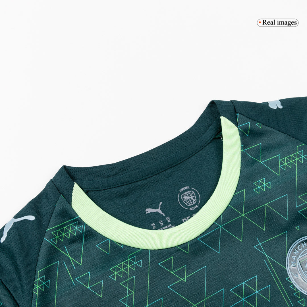 Manchester City dětská čtvrtá sada dresu 2025/26