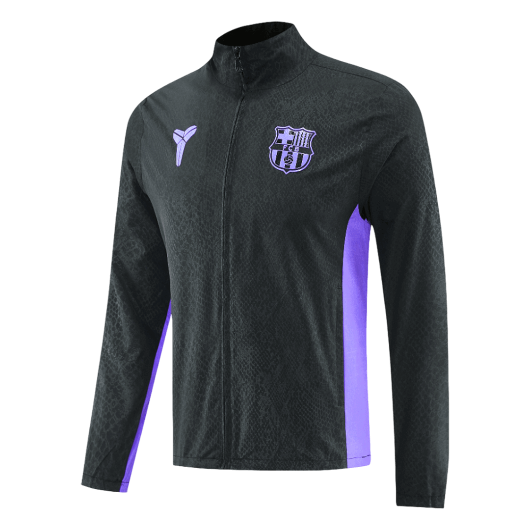 Barcelona větrovka 2025/26 černá