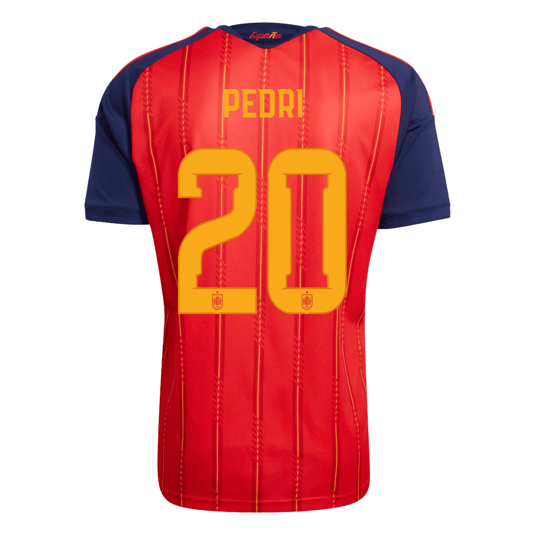 Španělsko domácí fotbalový dres MS 2026 PEDRI #20