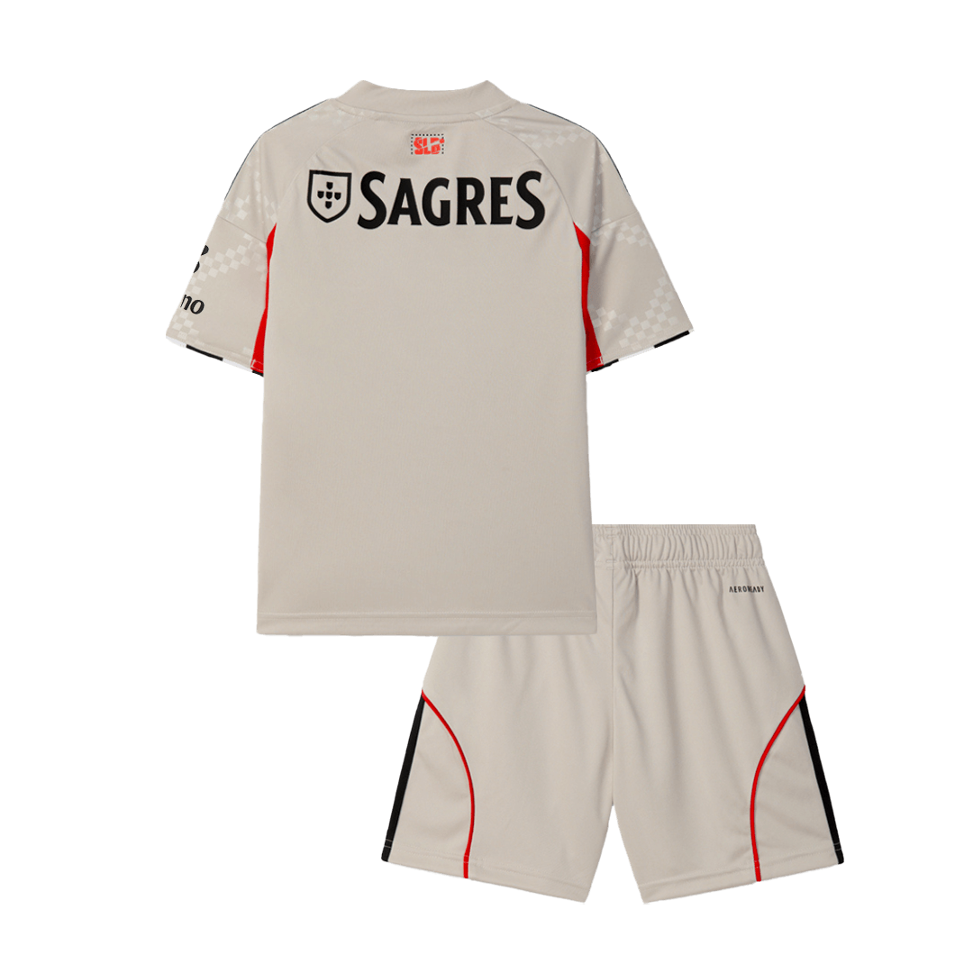 Benfica dětská venkovní sada dresu 2025/26