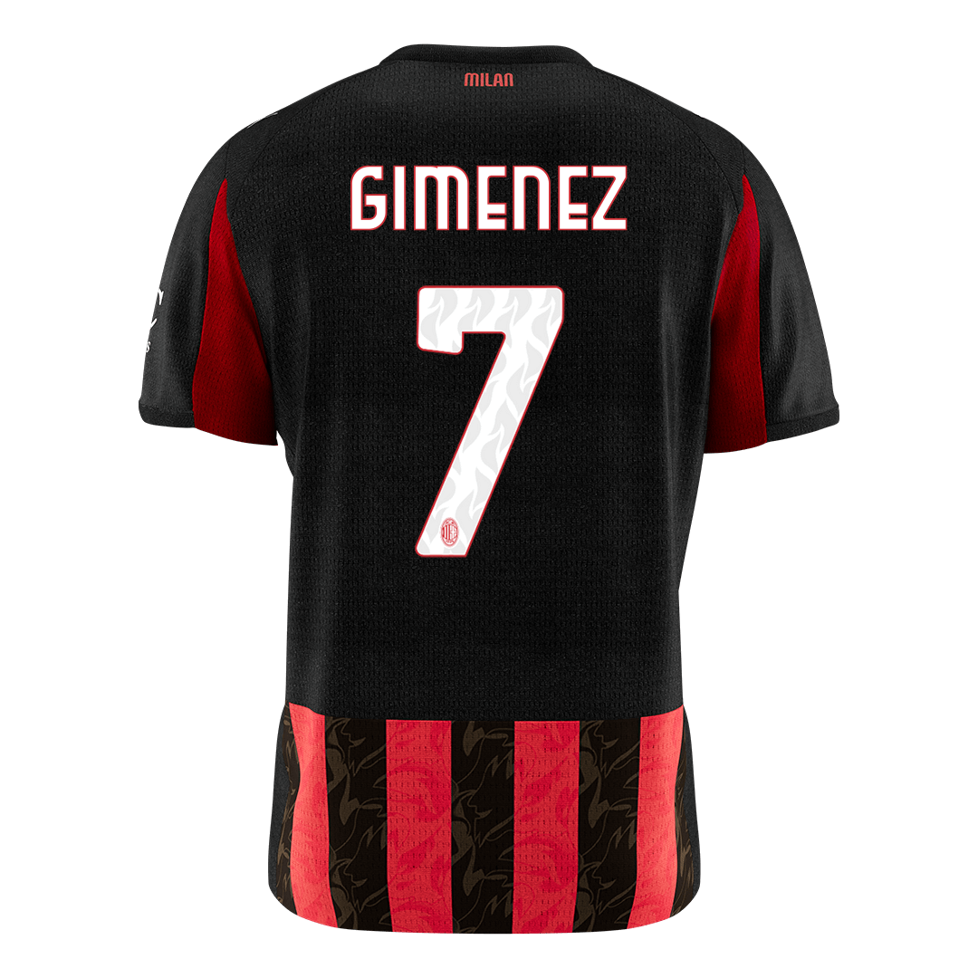 AC Milán domácí fotbalový dres 2025/26 GIMENEZ #7