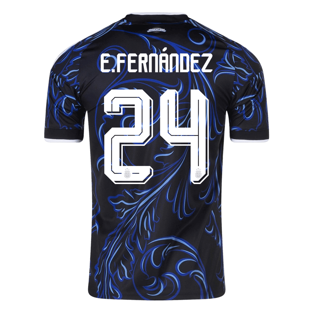 Argentina venkovní fotbalový dres MS 2026 E. FERNÁNDEZ #24