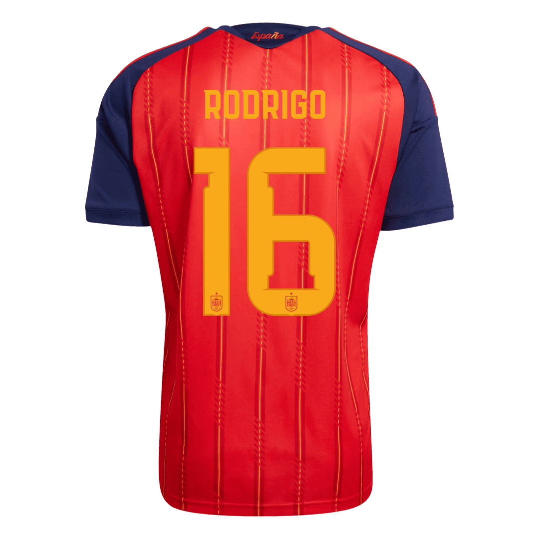 Španělsko domácí dres MS 2026 hráčská verze RODRIGO #16
