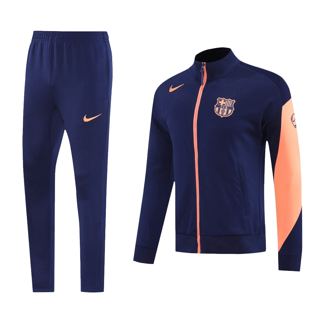 Barcelona sada bundy 2025/26 námořnická modrá & oranžová