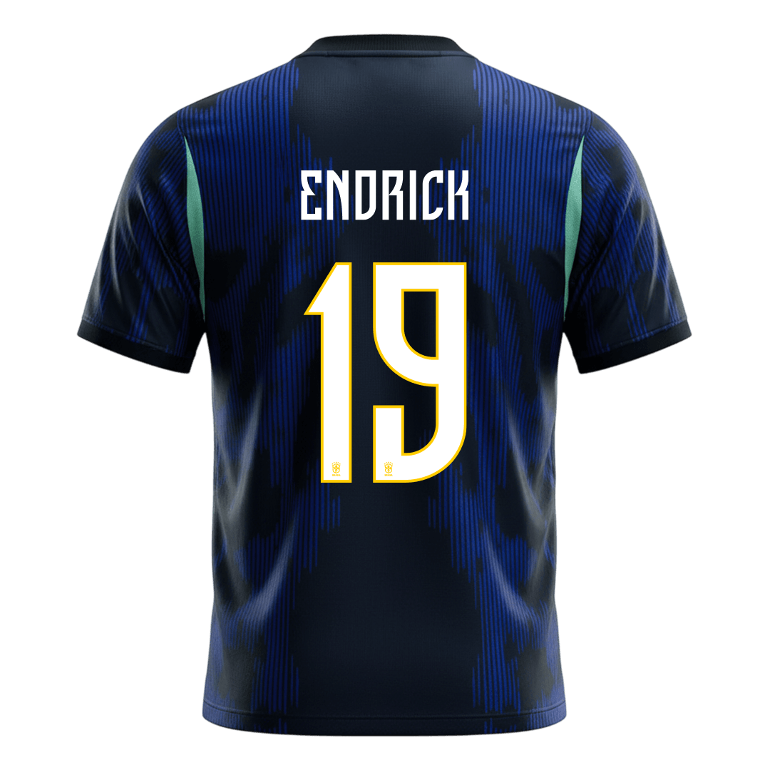 Brazílie venkovní fotbalový dres MS 2026 ENDRICK #19