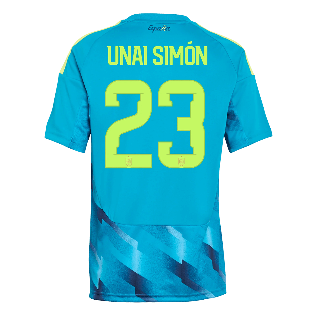 Španělsko brankářský fotbalový dres MS 2026 UNAI SIMÓN #23