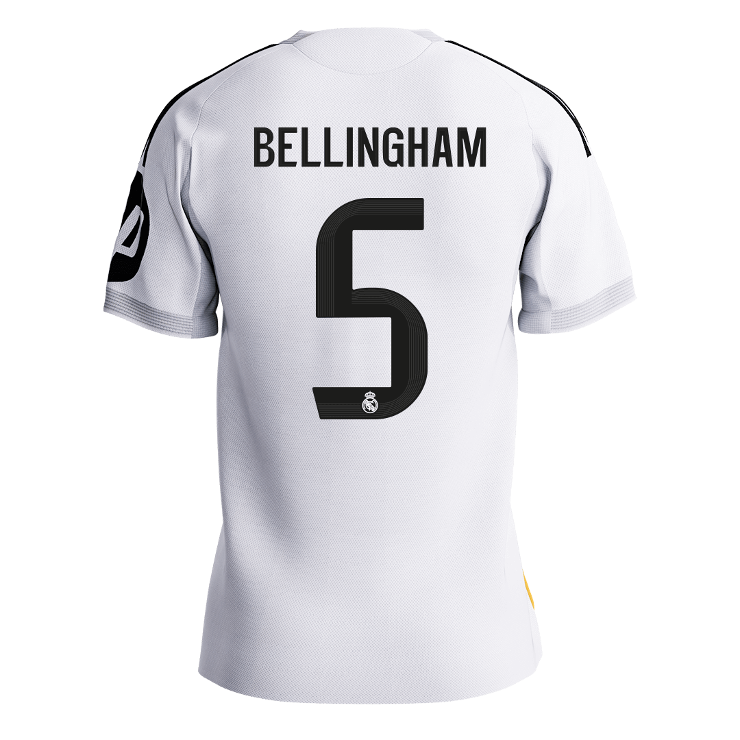 Domácí Fotbalový Dres Real Madrid 25/26 Authentic BELLINGHAM #5