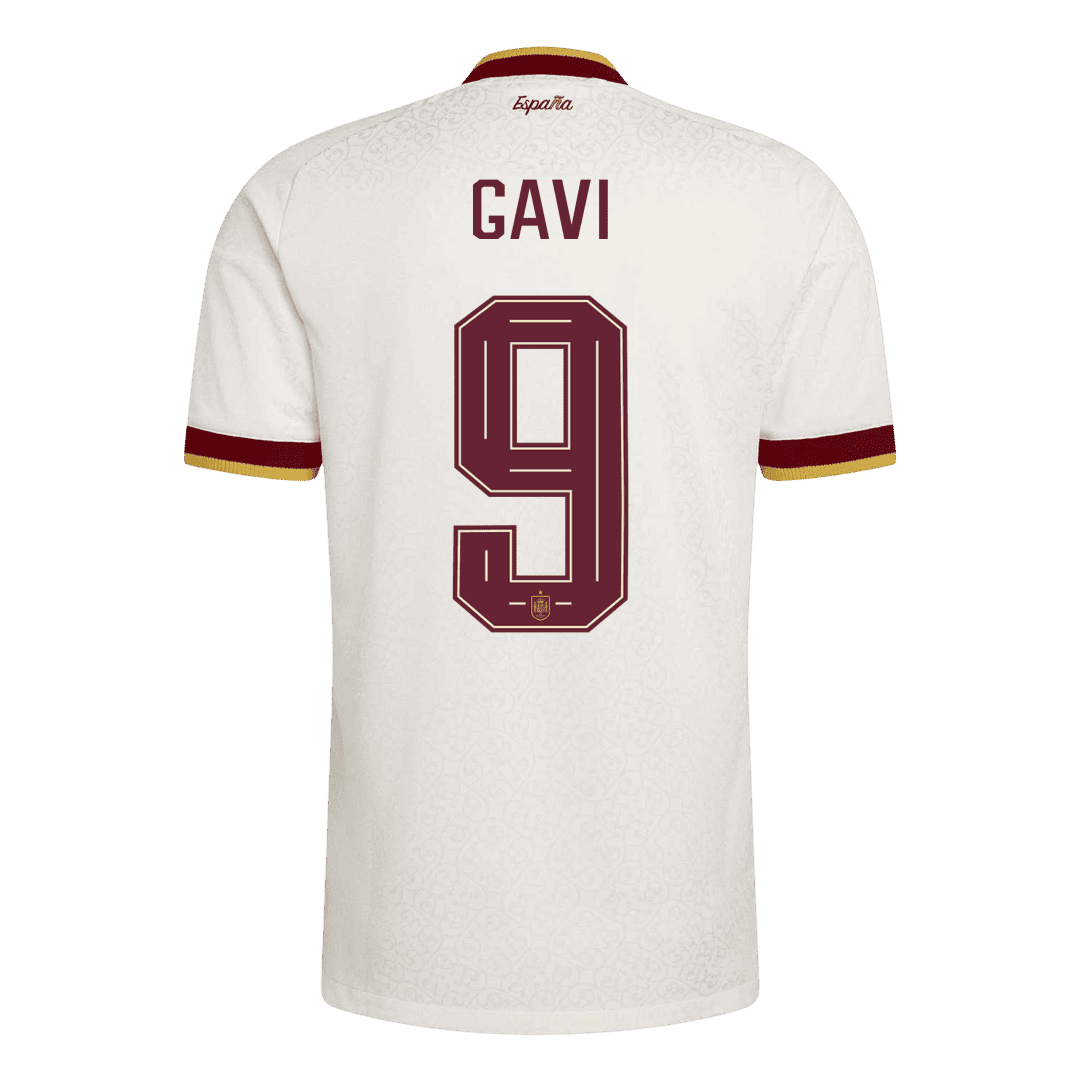 Španělsko venkovní dres MS 2026 hráčská verze GAVI #9