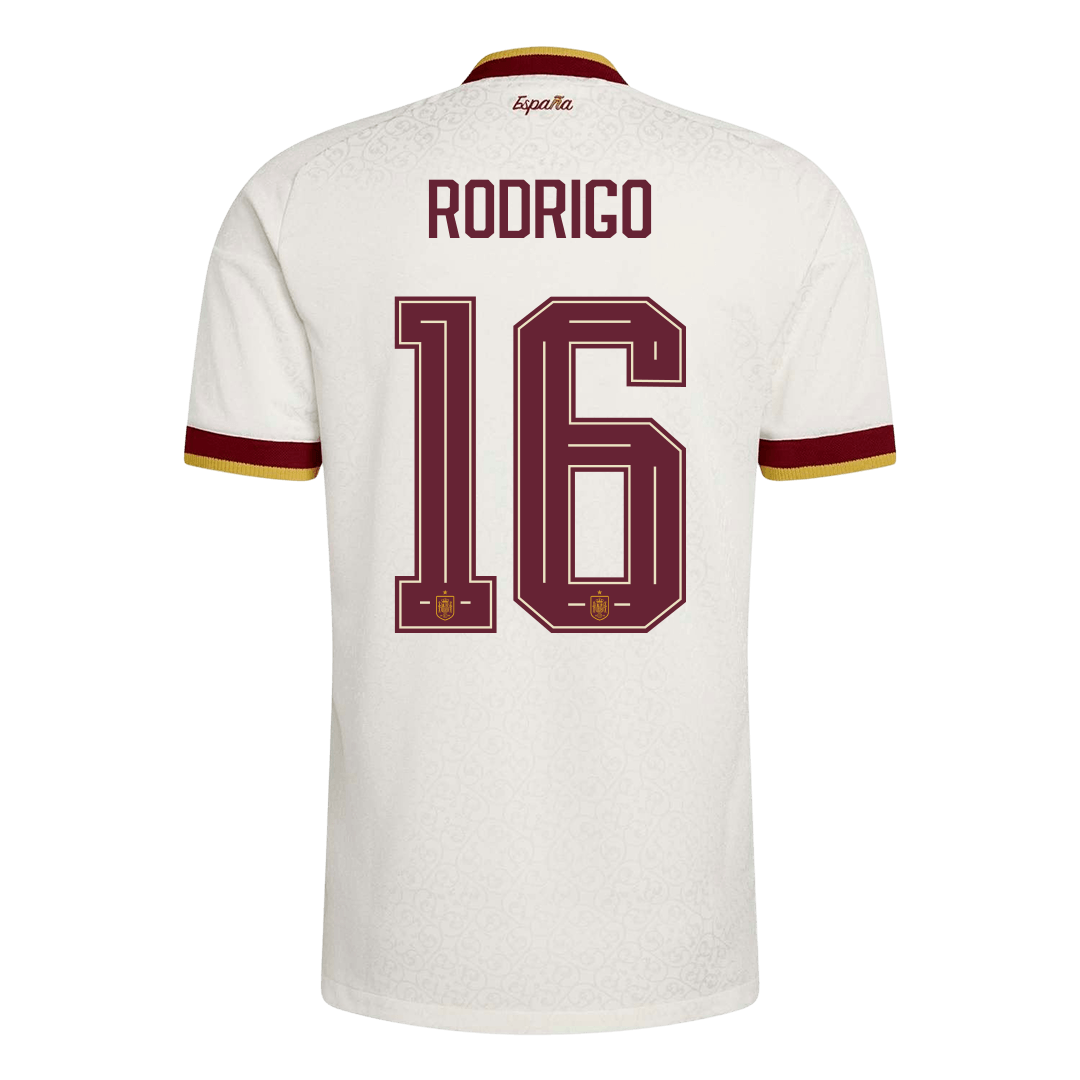 Španělsko venkovní dres MS 2026 hráčská verze RODRIGO #16