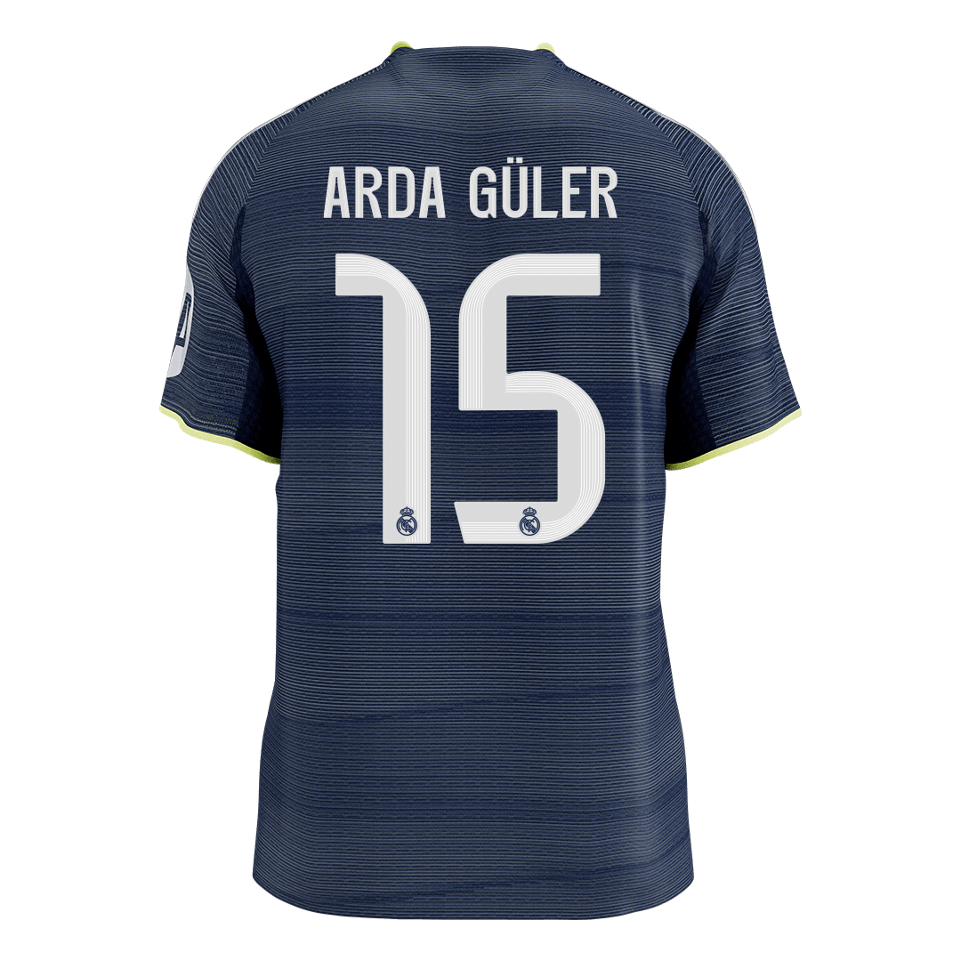 Real Madrid venkovní fotbalový dres 2025/26 hráčská verze ARDA GÜLER #15