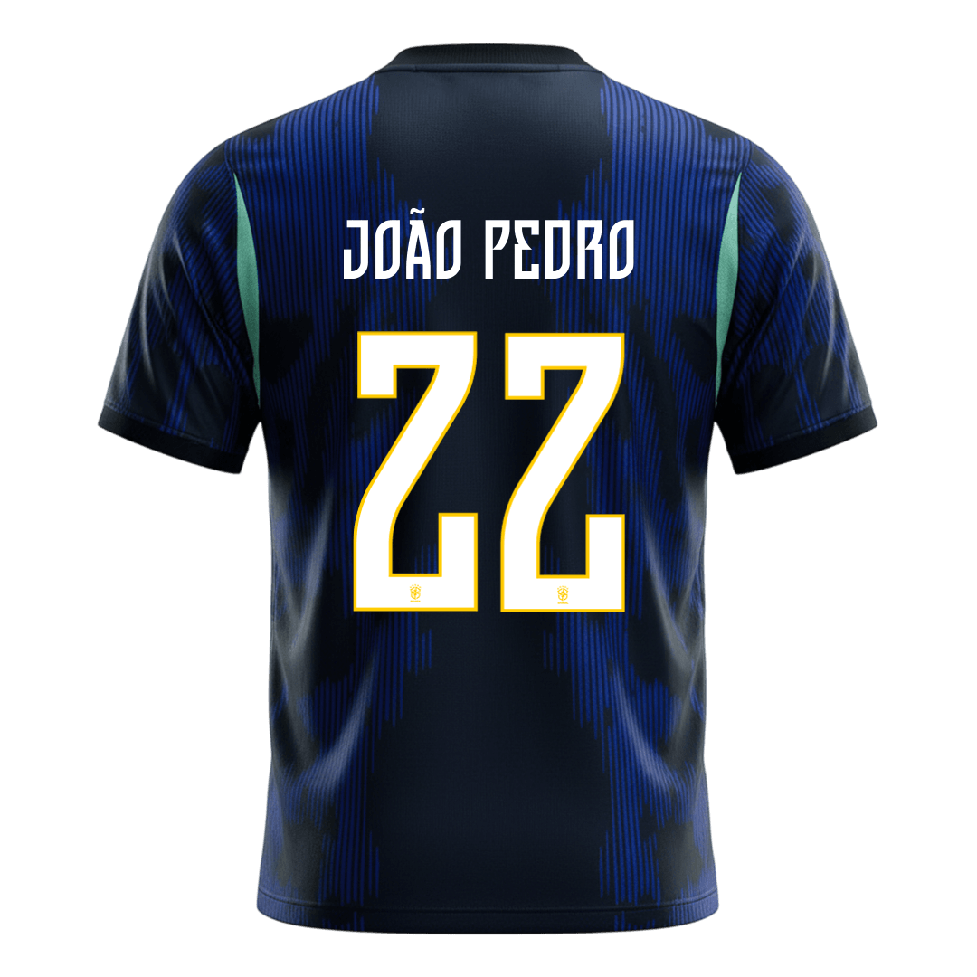Brazílie venkovní fotbalový dres MS 2026 JOÃO PEDRO #22