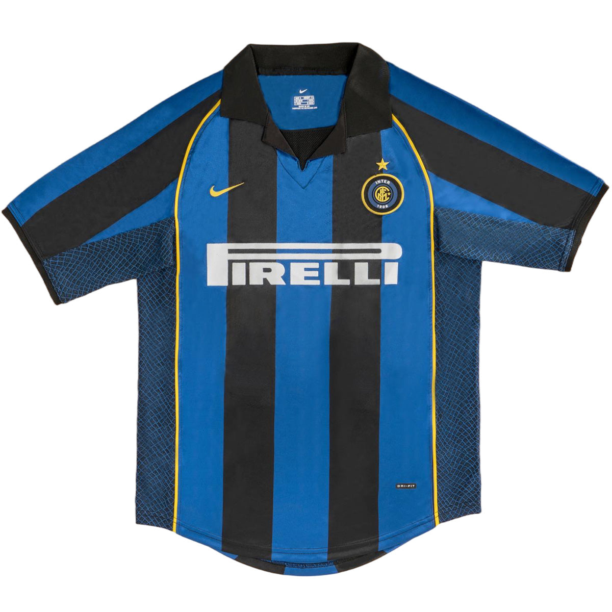 Inter Milán domácí retro dres 2001/02