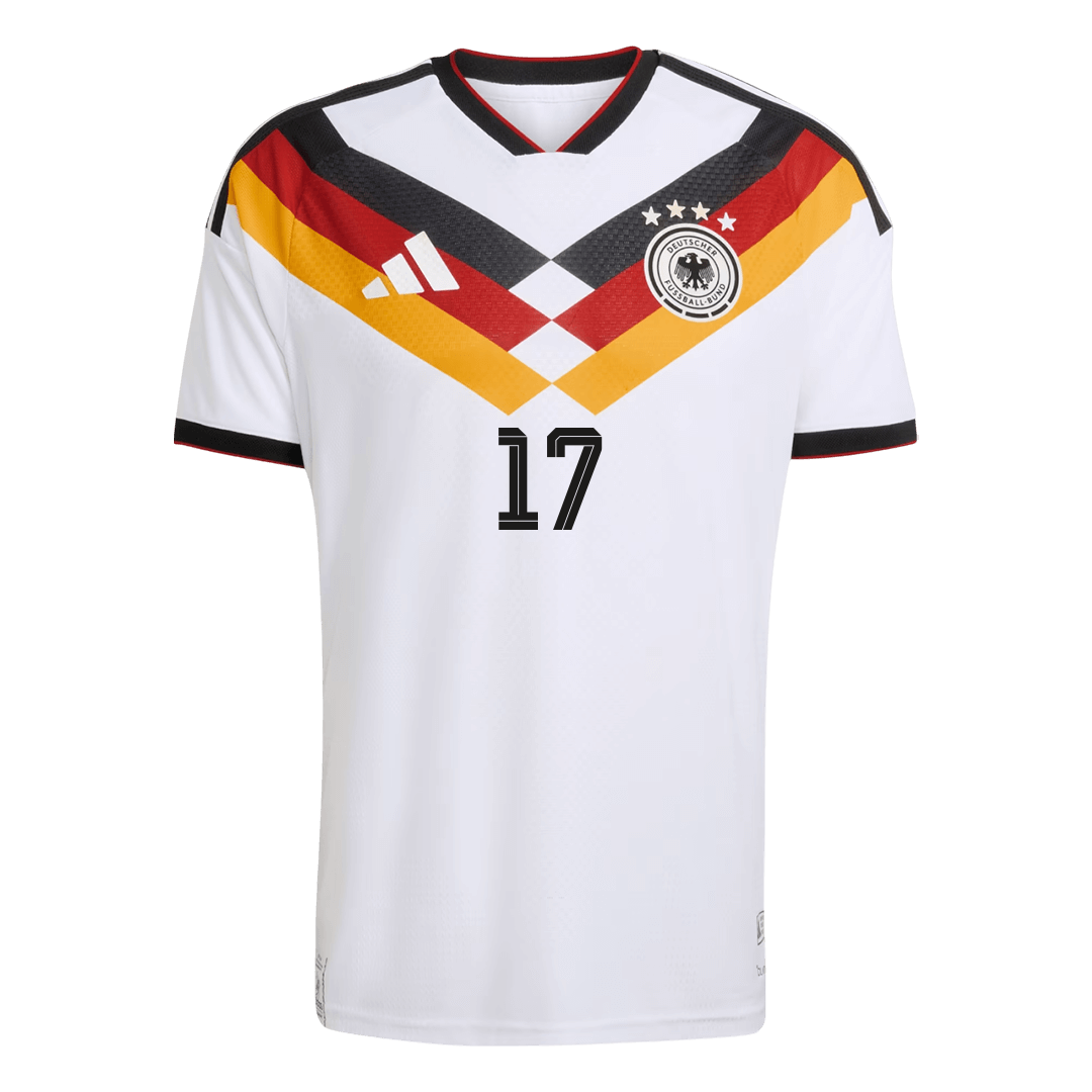 Německý domácí dres MS 2026 hráčská verze WIRTZ #17