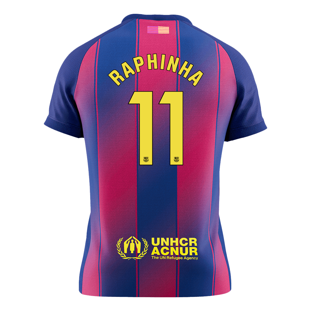 Domácí Fotbalový Dres Barcelona 25/26 RAPHINHA #11