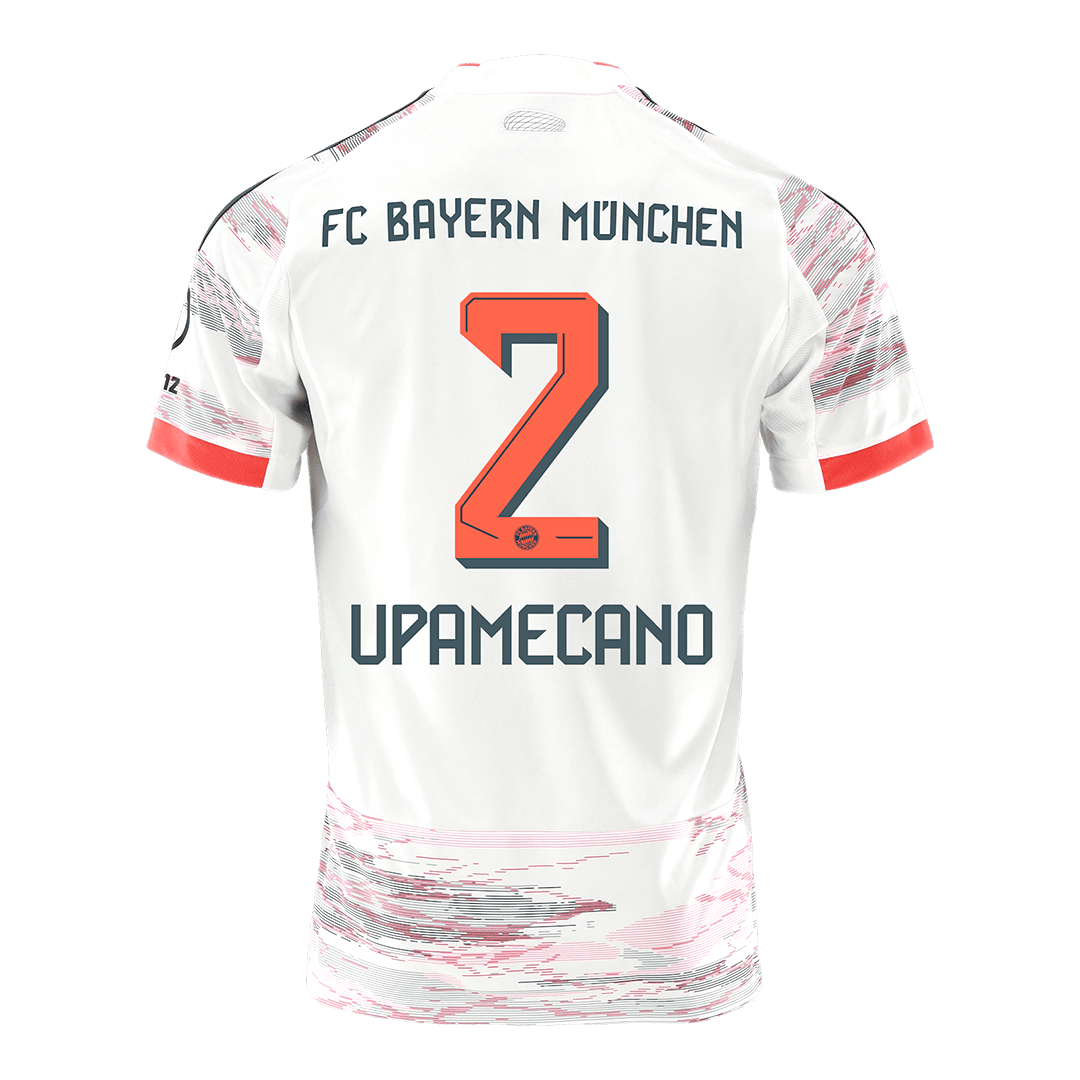Bayern Mnichov venkovní fotbalový dres 2025/26 UPAMECANO #2