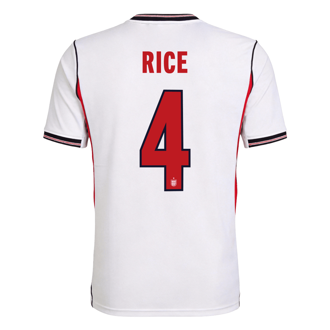Anglie domácí fotbalový dres MS 2026 RICE #4