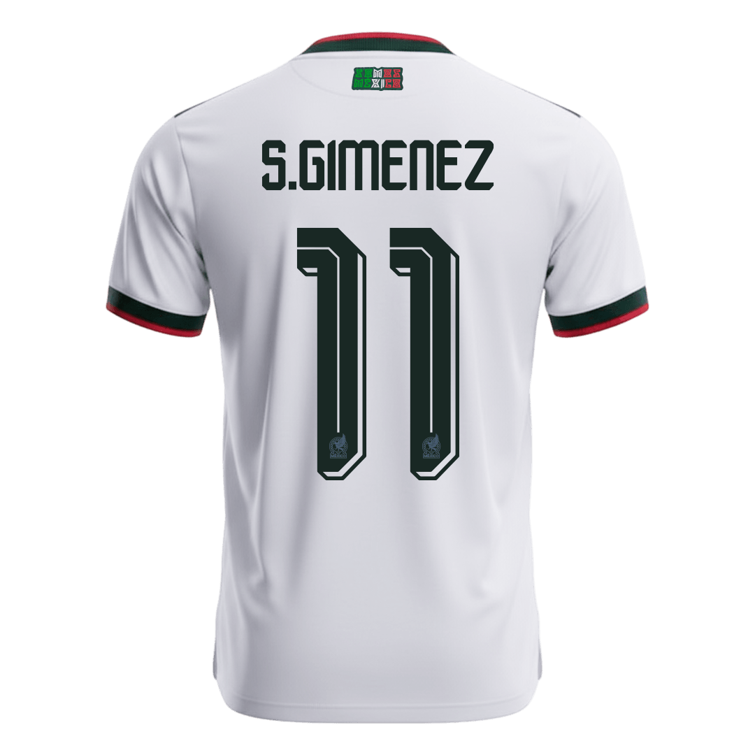 Mexiko venkovní fotbalový dres MS 2026 S.GIMENEZ #11