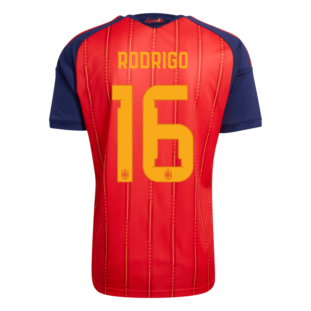 Španělsko domácí fotbalový dres MS 2026 RODRIGO #16
