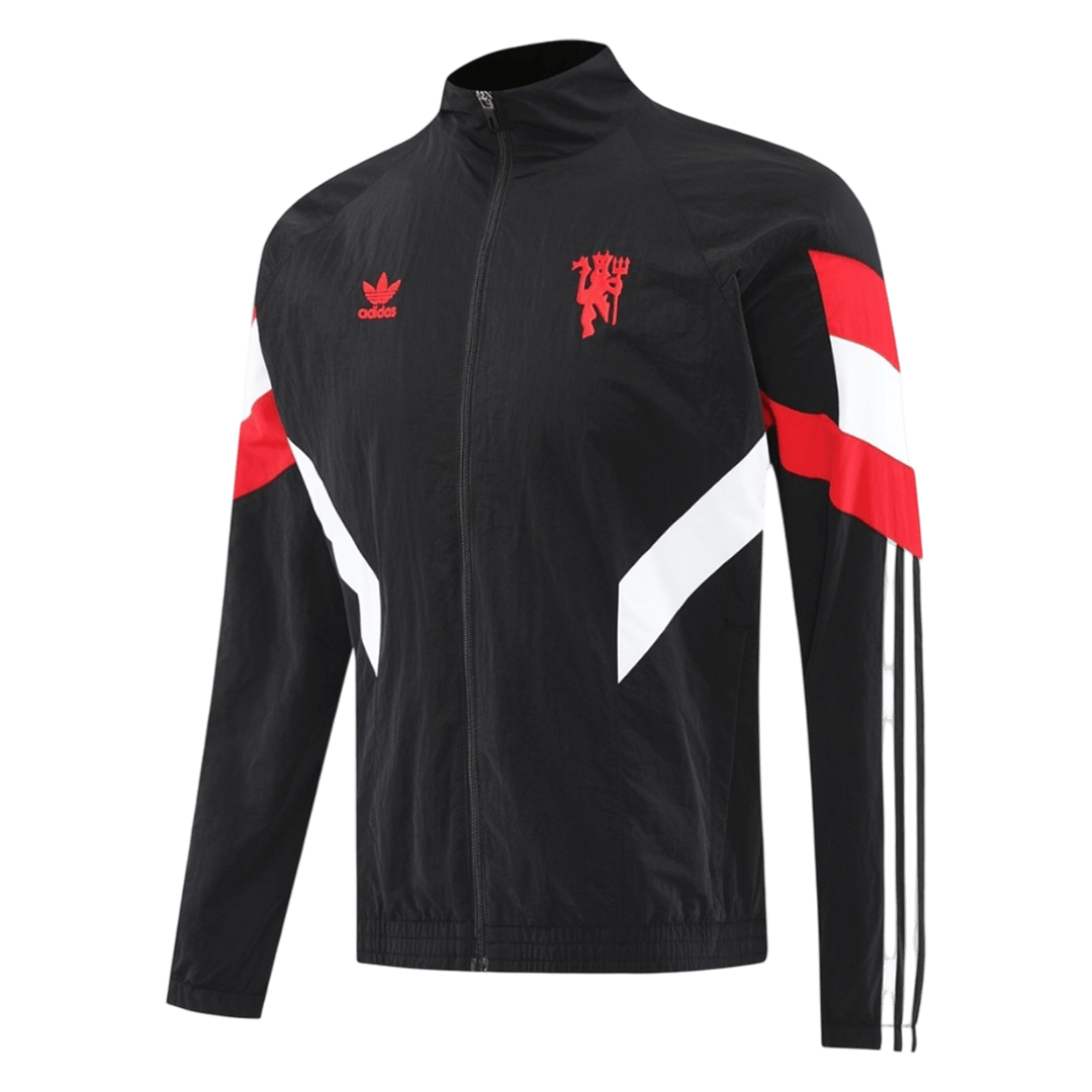Manchester United větrovka 2025/26 černá