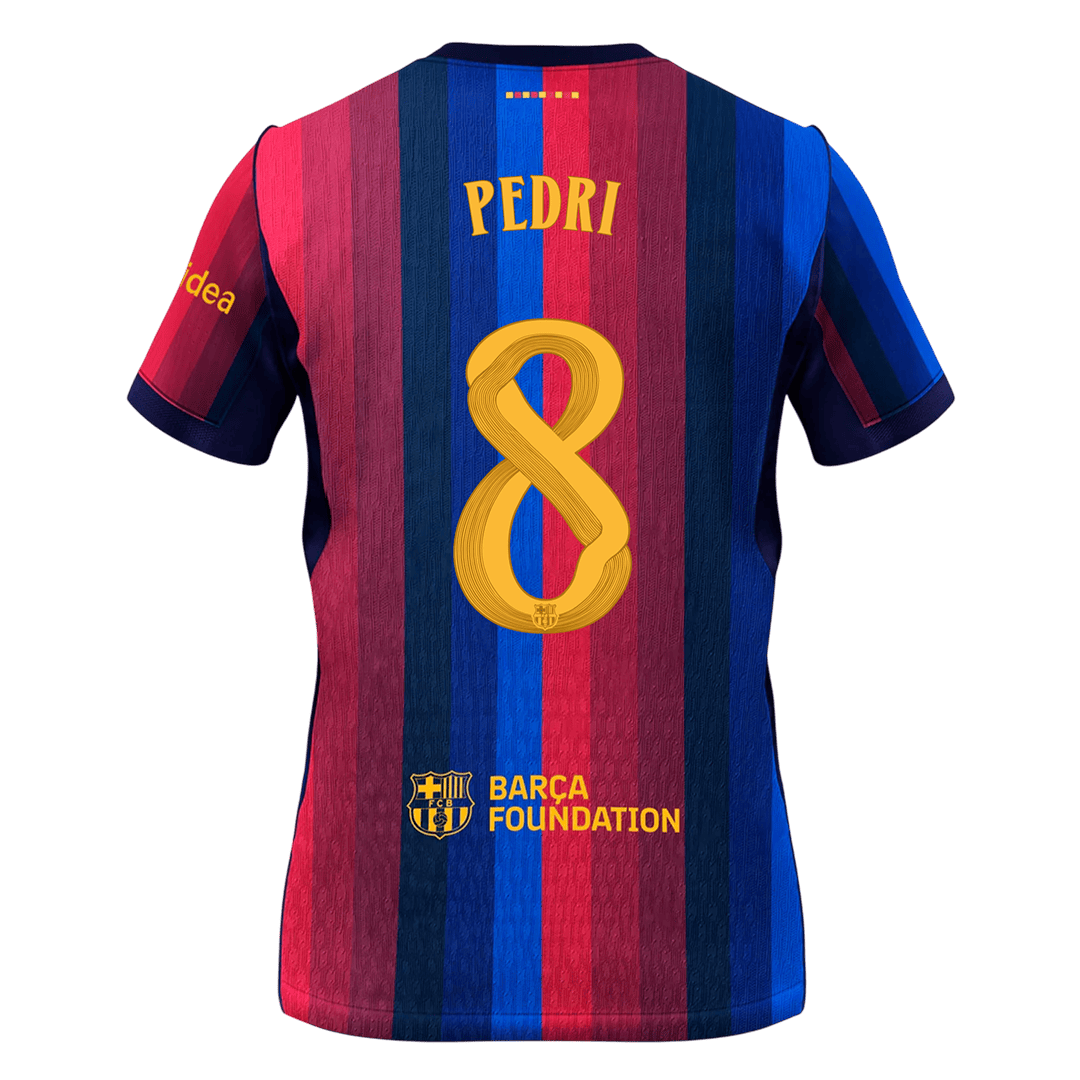 Barcelona domácí fotbalový dres 2026/27 PEDRI #8