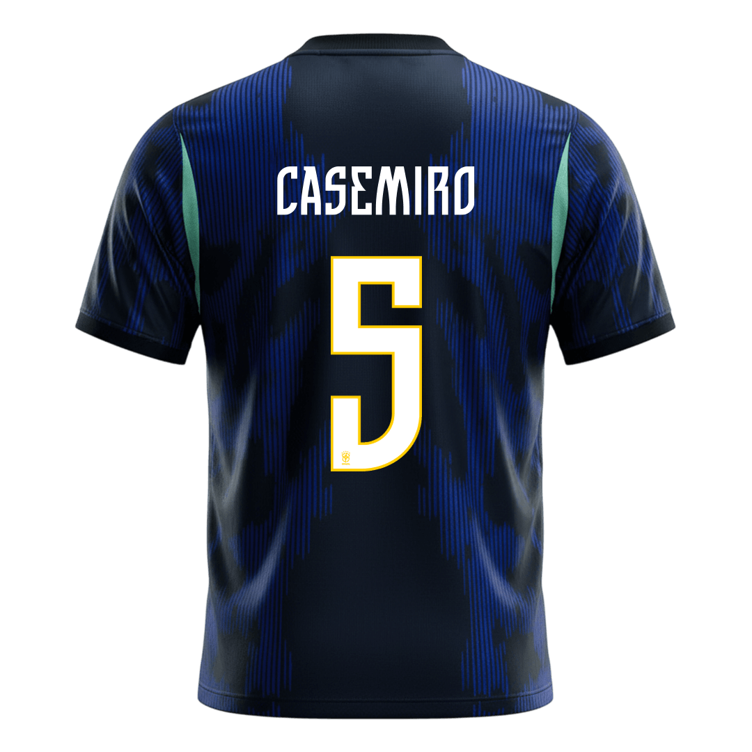 Brazílie venkovní fotbalový dres MS 2026 CASEMIRO #5