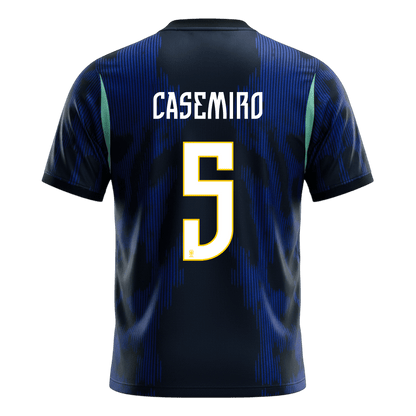 Brazílie venkovní fotbalový dres MS 2026 CASEMIRO #5