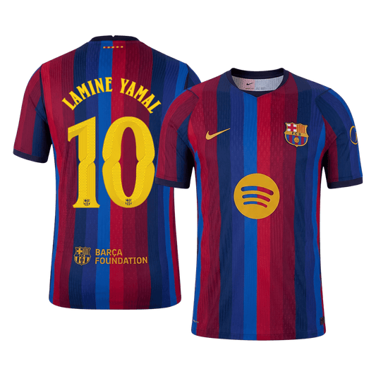Barcelona domácí dres 2026/27 hráčská verze LAMINE YAMAL #10 UCL