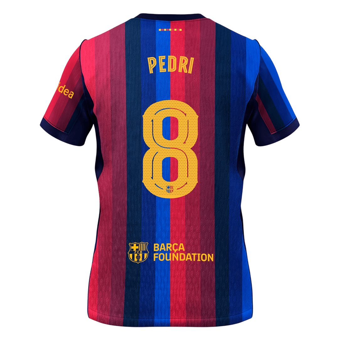 Barcelona domácí fotbalový dres 2026/27 PEDRI #8