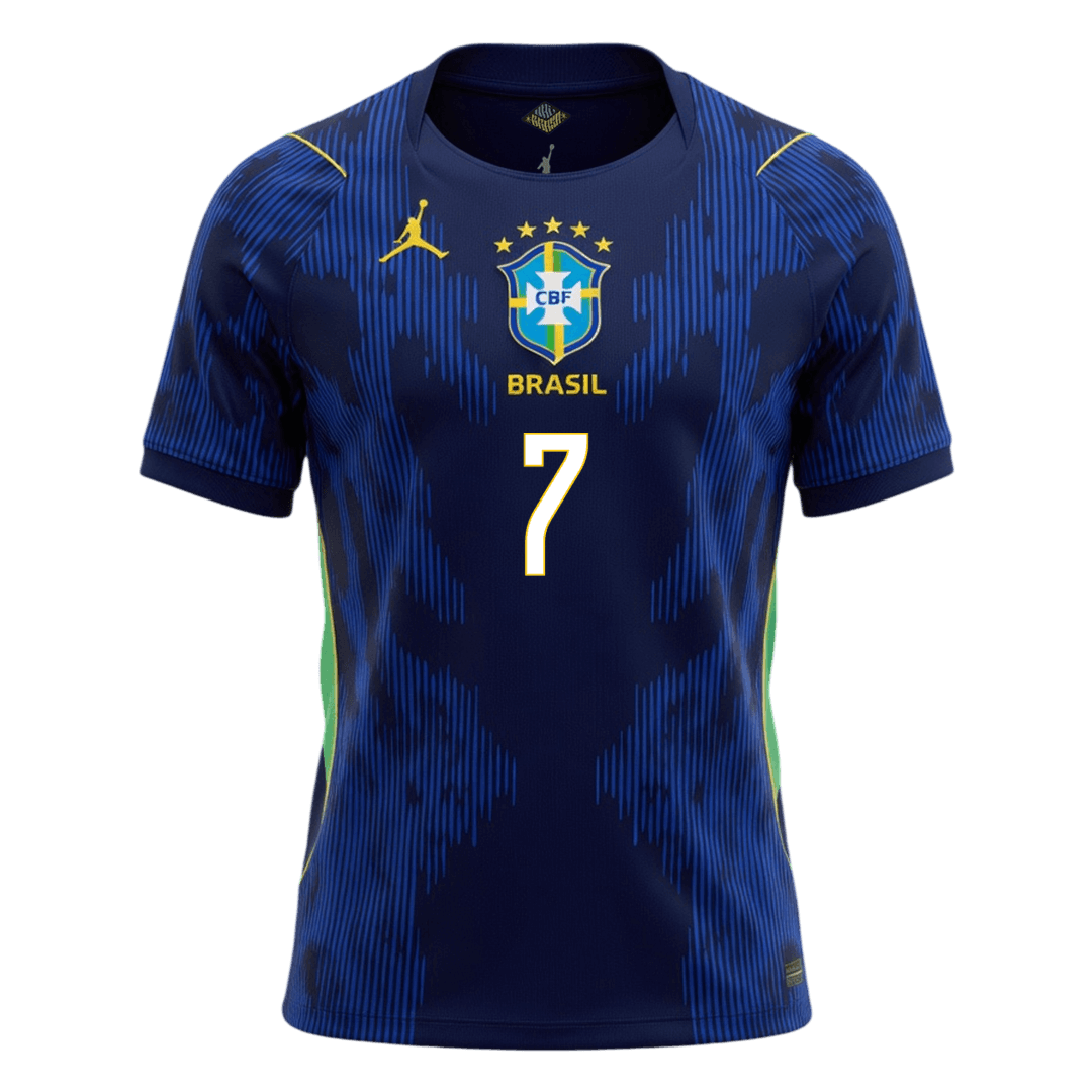 Brazílie venkovní fotbalový dres MS 2026 VINI JR. #7