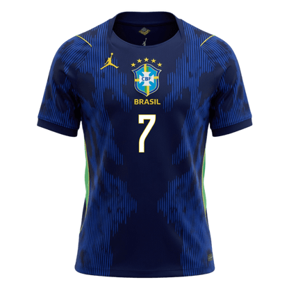 Brazílie venkovní fotbalový dres MS 2026 VINI JR. #7