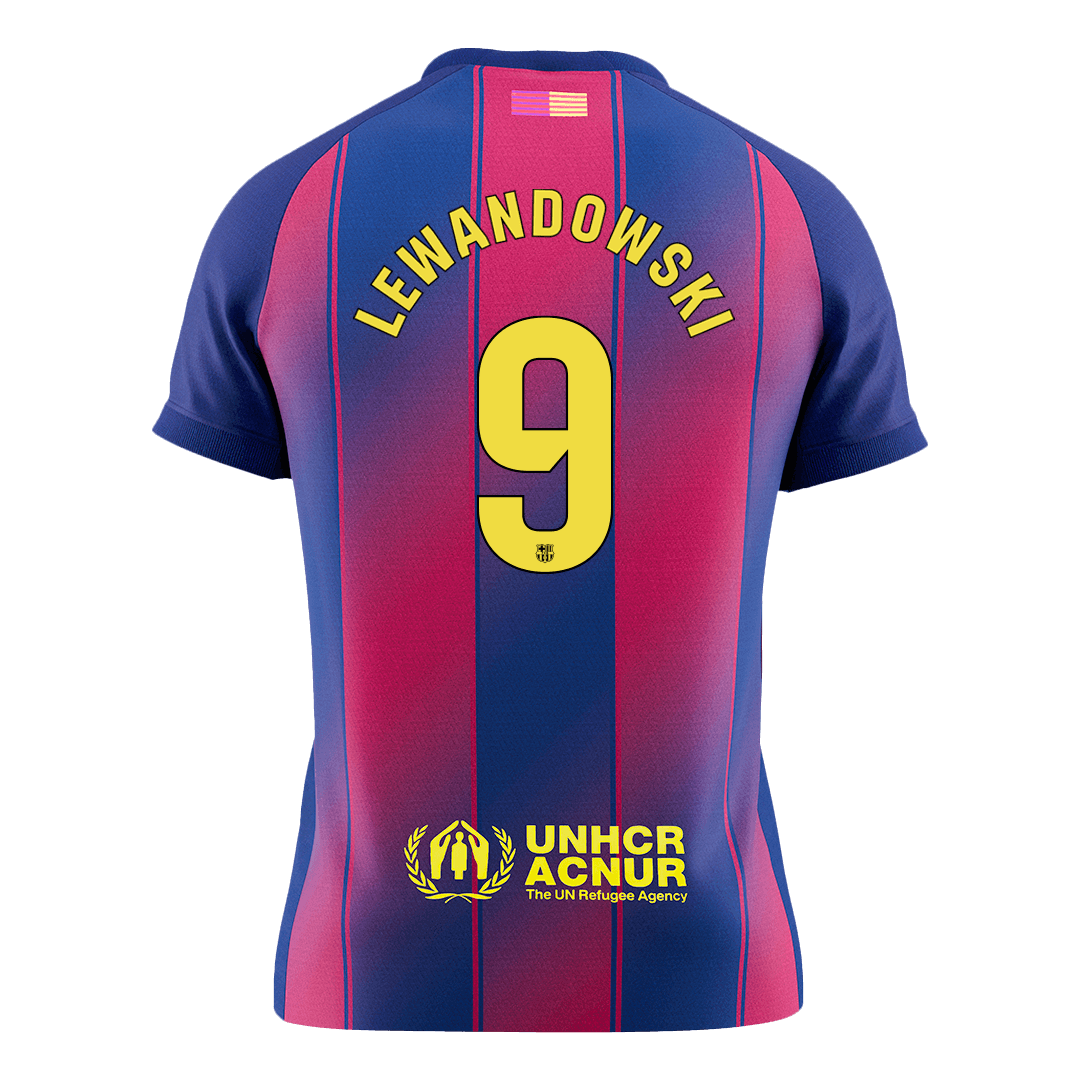 Domácí Fotbalový Dres Barcelona 25/26 LEWANDOWSKI #9
