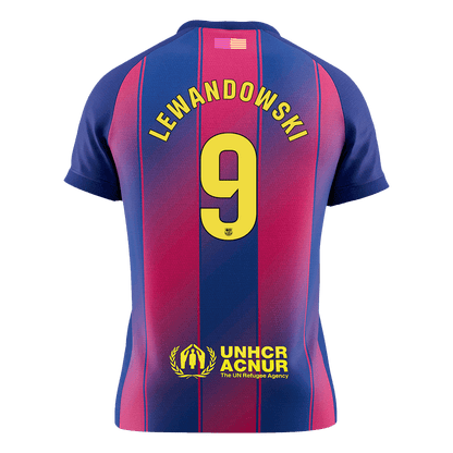 Domácí Fotbalový Dres Barcelona 25/26 LEWANDOWSKI #9