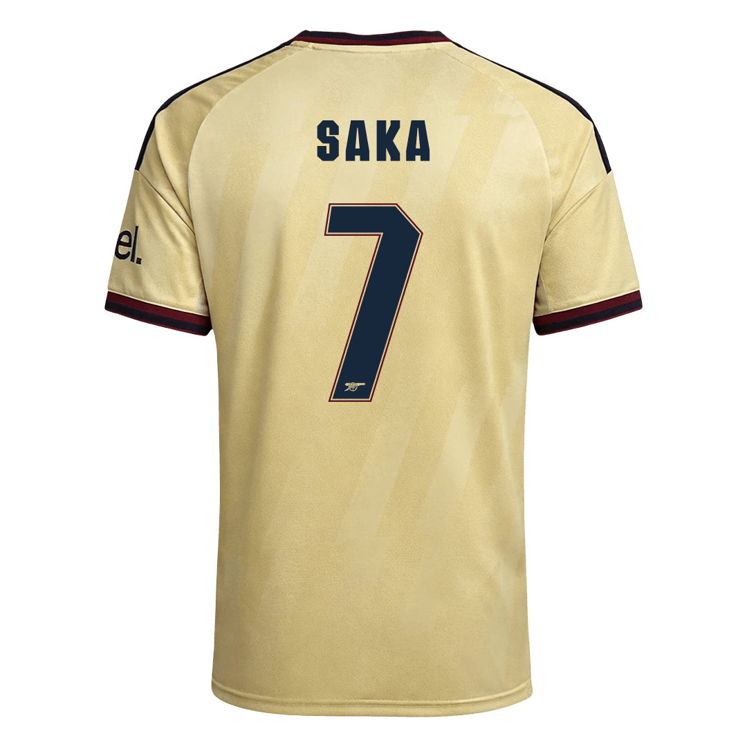 Arsenal třetí fotbalový dres 2026/27 SAKA #7 UCL