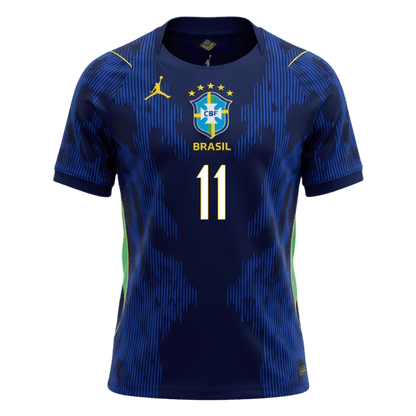 Brazílie venkovní fotbalový dres MS 2026 RAPHINHA #11