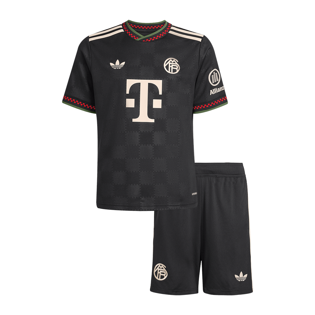 Bayern Mnichov dětská třetí sada dresu 2025/26