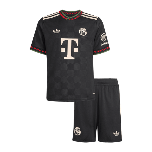 Bayern Mnichov dětská třetí sada dresu 2025/26