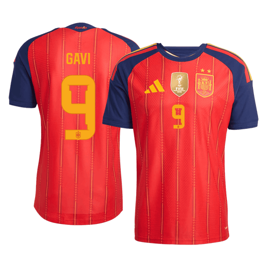 Španělsko domácí dres MS 2026 hráčská verze GAVI #9