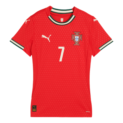 Dámský Domácí Fotbalový Dres Portugal 2025 RONALDO #7