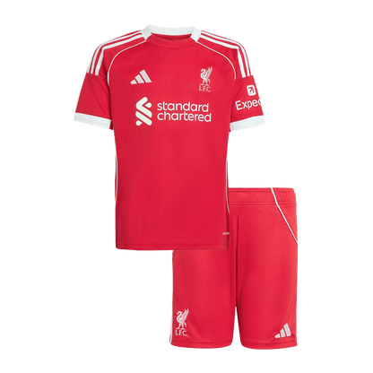 Liverpool dětská domácí sada dresu 2025/26