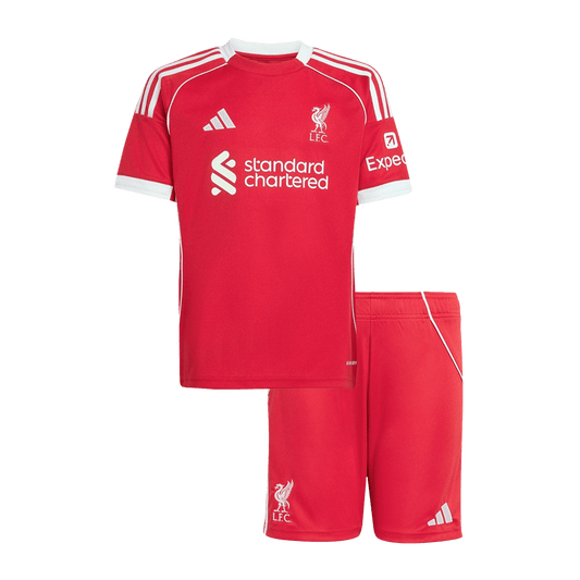 Liverpool dětská domácí sada dresu 2025/26