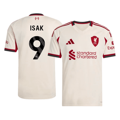 Liverpool venkovní fotbalový dres 2025/26 ISAK #9