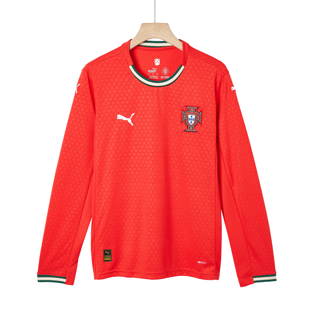 Domácí Fotbalový Dres Portugal Long Sleeve RONALDO #7