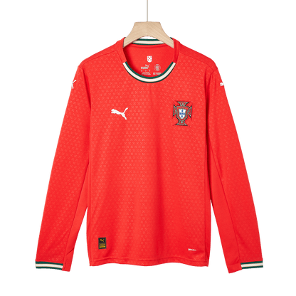 Domácí Fotbalový Dres Portugal Long Sleeve RONALDO #7