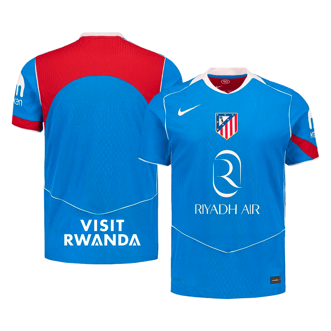 Atletico Madrid třetí dres 2025/26 hráčská verze